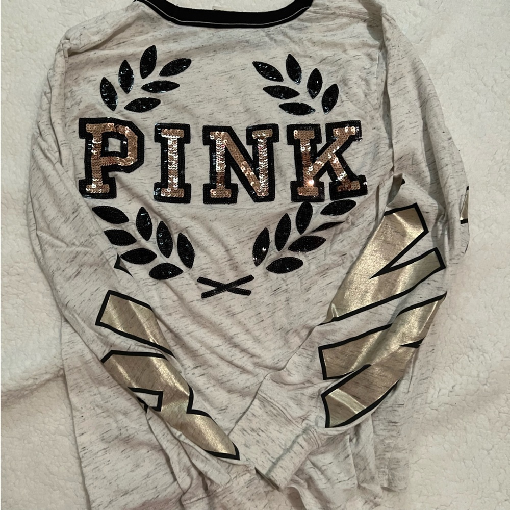 VS PINK Bling Long Sleeve